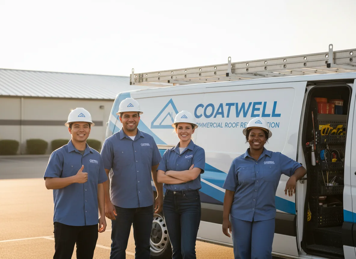Commercial roof coating company in Fanrock, WV
